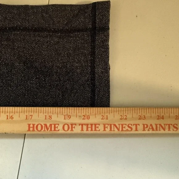 Lululemon Leggings Women 6 Gray Herringbone Crop High Rise Athletic - Picture 11 of 12